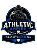 The Athletic Umpire 3” Die Cut Sticker