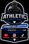 The Athletic Umpire – 4” Die-Cut Sticker